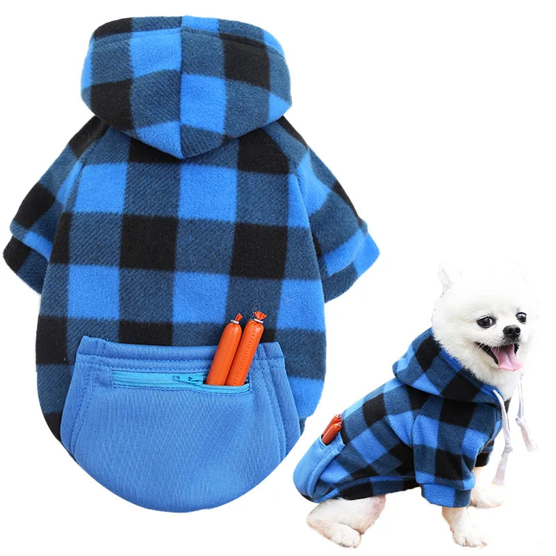 🧣💕 Maglioncino per coccole a quadretti con il tuo cucciolo 🐾
