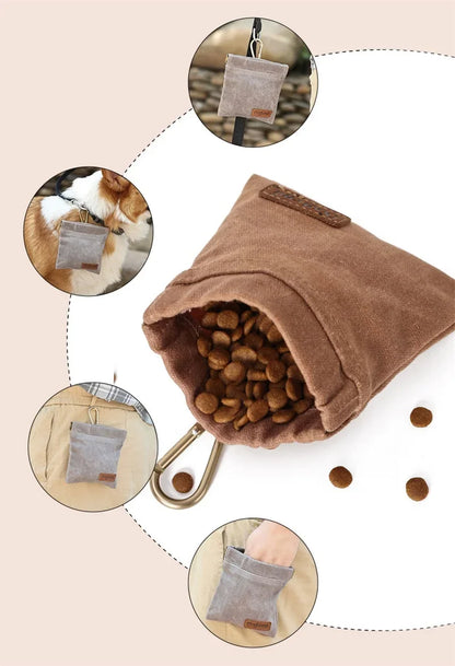 🐾Borsetta per snack del cagnolino che si comporta bene🐾