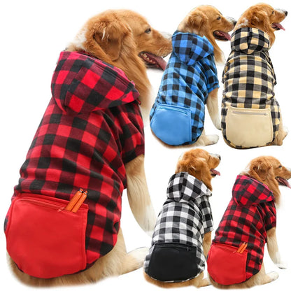 🧣💕 Maglioncino per coccole a quadretti con il tuo cucciolo 🐾